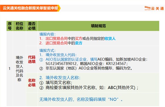 云關(guān)通關(guān)檢融合新報(bào)關(guān)單智能申報(bào)平臺(tái)（AEO認(rèn)證代碼）