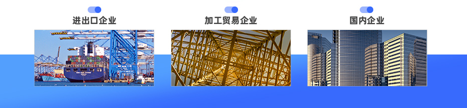 適用對(duì)象：進(jìn)出口企業(yè)、加工貿(mào)易企業(yè)、國(guó)內(nèi)企業(yè)